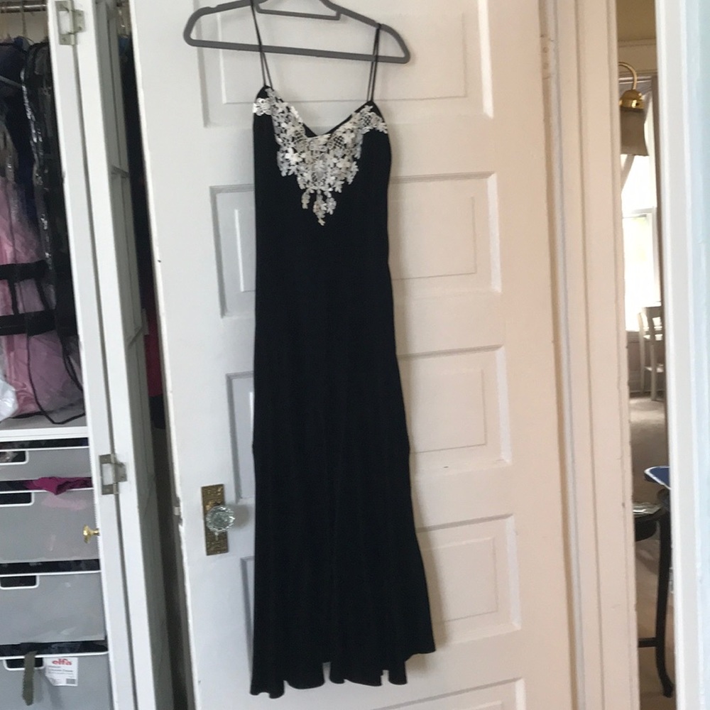 Vintage black Gunnesax dress